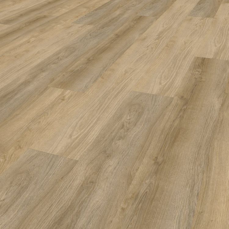 Décor bois chêne moyen de la lame XL de sol PVC clipsable Woody Medium Gerflor