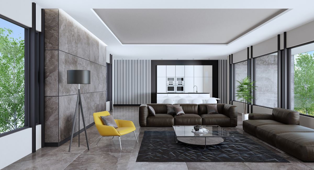 Pose droite carrelage