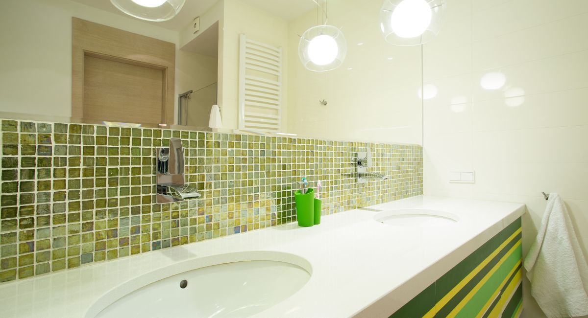 Tendance carrelage vert