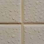 carrelage émaillé blanc