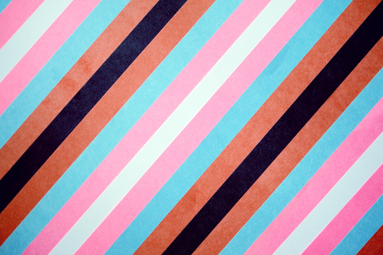 papier peint en diagonale