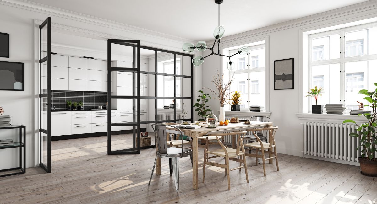 fermer une cuisine ouverte