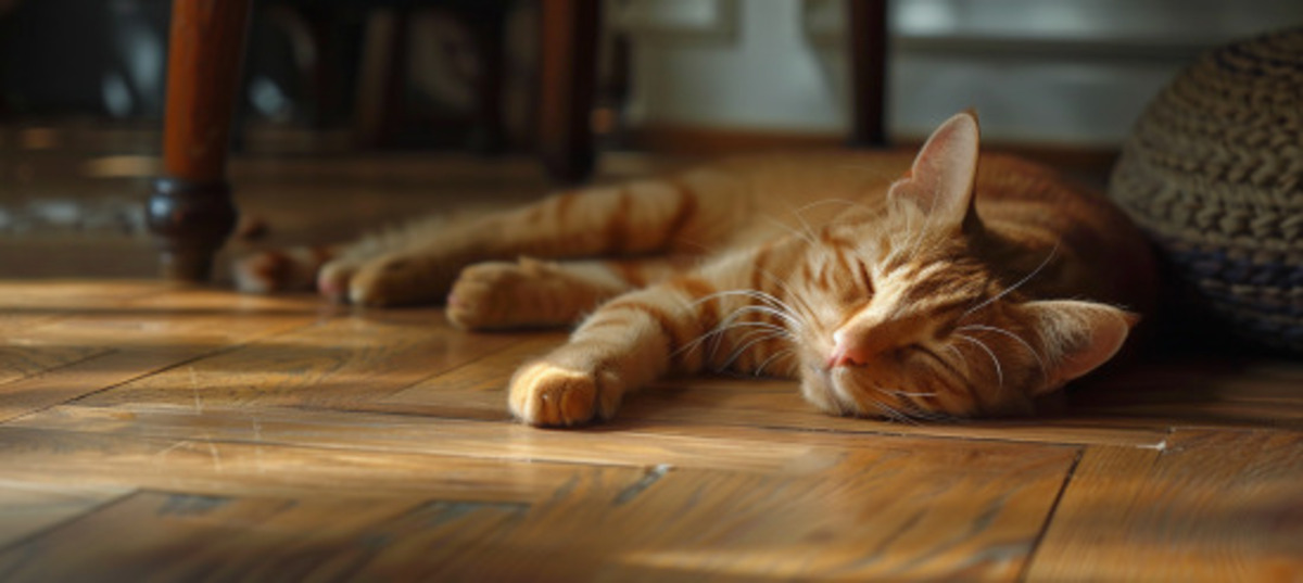urine de chat sur parquet