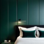chambre parentale verte
