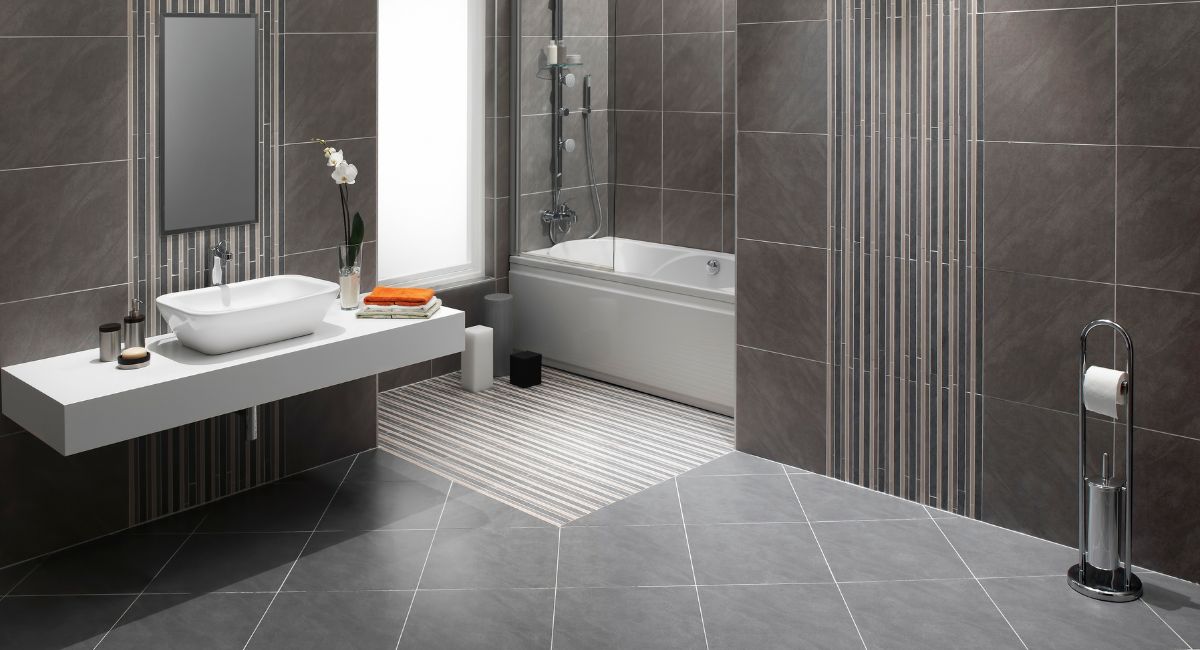 carrelage poser en diagonale