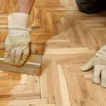 teindre le parquet